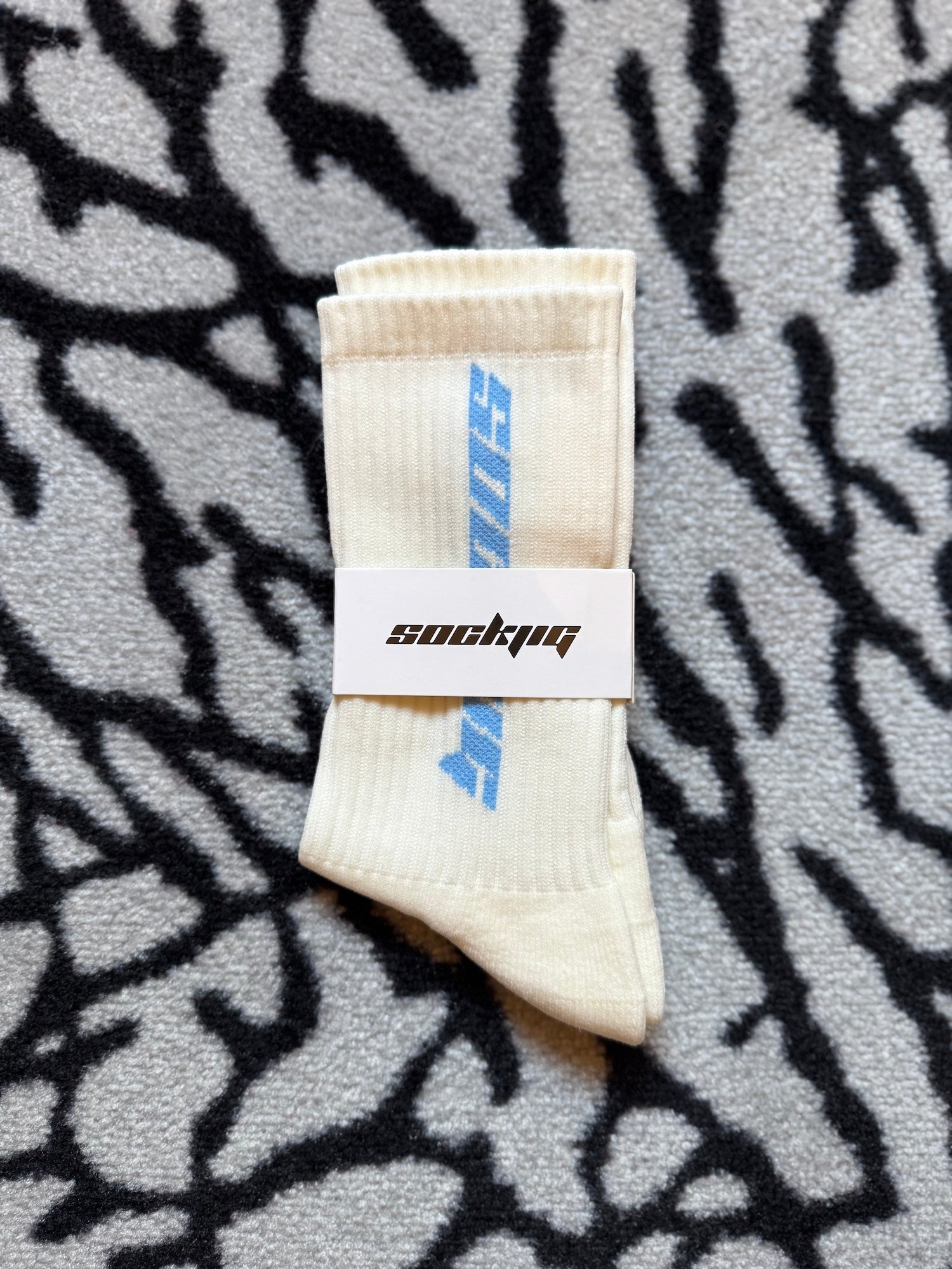 Sockjig Socks in Light Blue